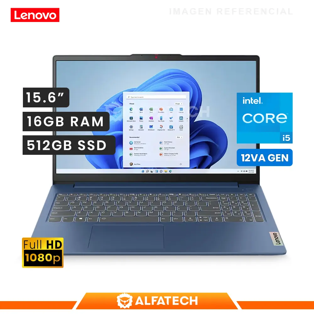 Laptop Lenovo Ideapad Slim Iah Intel Core I H Gb Ram Gb Ssd Fhd