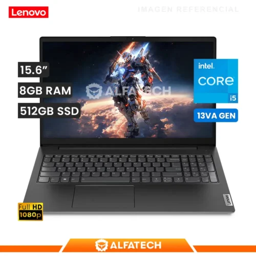 LAPTOP LENOVO V15 G4 IRU INTEL CORE I5 13420H 8GB RAM 512GB SSD 15.6 FHD (83A100GJLM)