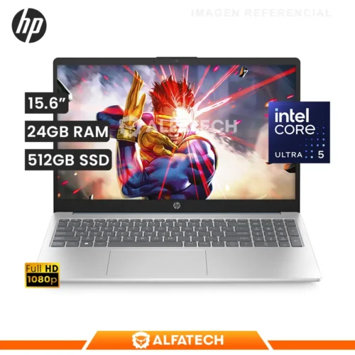 LAPTOP HP 15-FD2353LA INTEL CORE ULTRA 5 225U 24GB RAM 512GB SSD 15.6 FHD LED (15-FD2353LA)