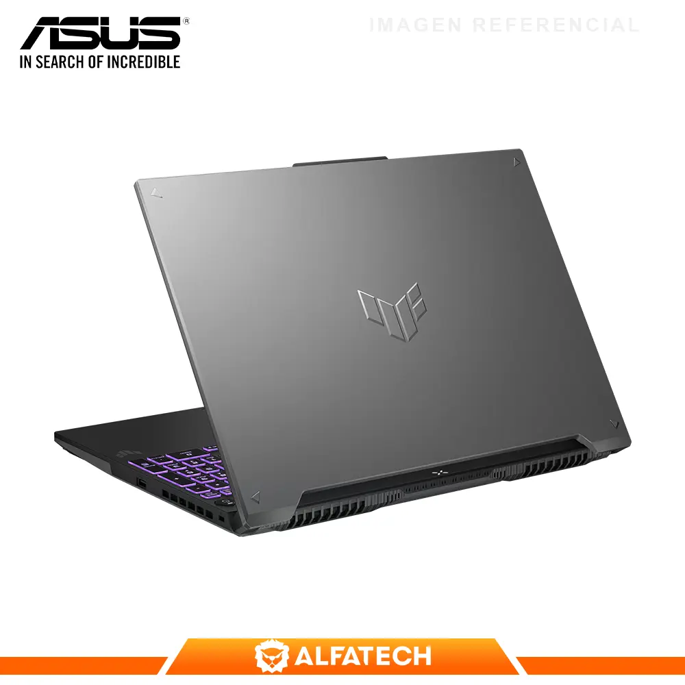 LAPTOP ASUS TUF GAMING A16 FA607NUQ-RL210W AMD RYZEN 7 170 8GB RAM 512GB SSD RTX 4050 6GB 16 WUXGA IPS 144HZ (90NR0QF3-M00E50) - Imagen 3
