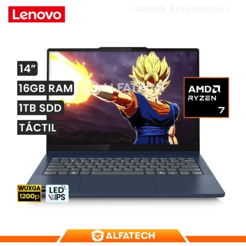 LAPTOP LENOVO IDEAPAD 5 2-IN-1 14AKP10 AMD RYZEN IA 7 350 16GB RAM 1TB SSD 14 WUXGA IPS TOUCHSCREEN (83KT001YUS)
