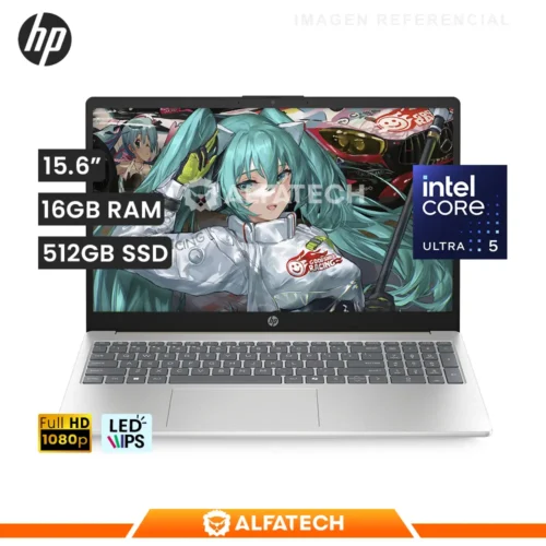 LAPTOP HP IA 15-FD2361IA INTEL CORE ULTRA 5 225U 16GB RAM 512GB SSD 15.6 FHD IPS (D31TDLA#ABM)